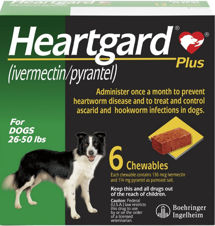 Best types of heartworm medicines for Spanadors