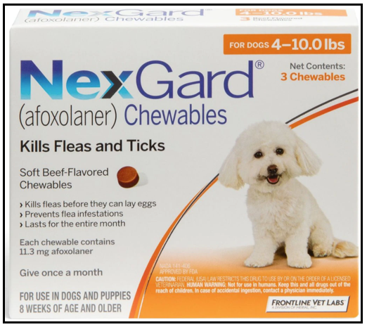 Best types of flea & tick medicines for Chions