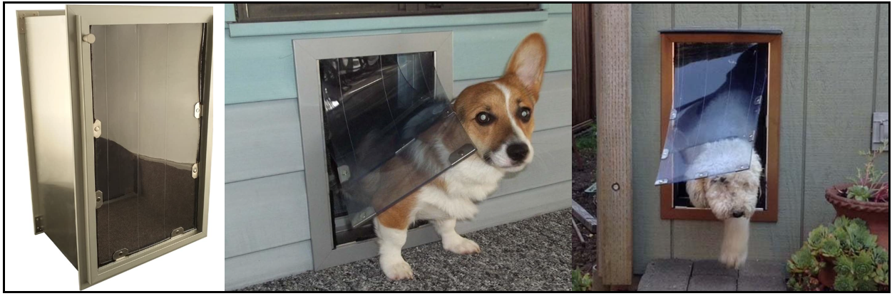 Best types of dog doors for Airedoodles